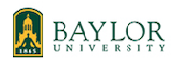 Baylor University logo linking to their website.
